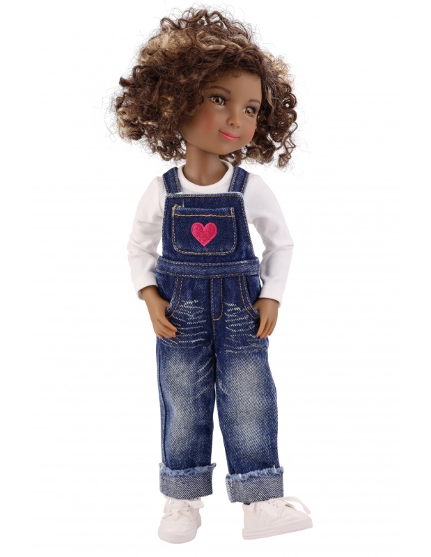 Dungarees day - Latzhosetag Outfit - Outfit für 36 cm Puppe