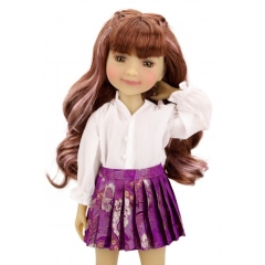 Pretty in Purple - Outfit für 36 cm Puppe